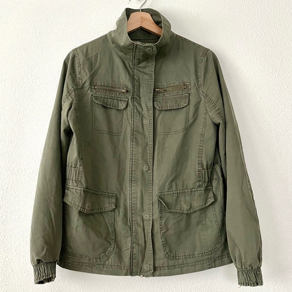 Ambiance Jackets & Coats Olive Green Utility Jacket Poshmark